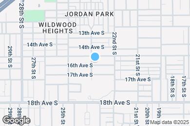 Map image of the property - 2331 16th Ave S
