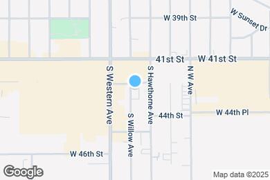 Map image of the property - The Willows Apartments
