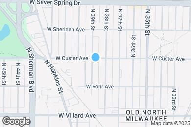 Map image of the property - 5364 N 39th St