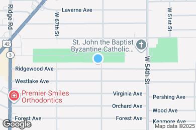 Map image of the property - 6006 Ridgewood Ave