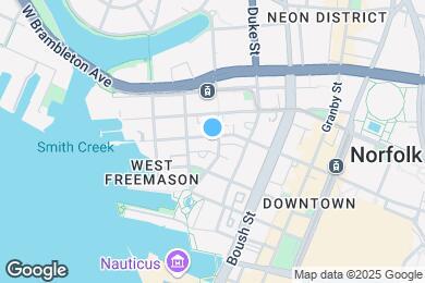 Map image of the property - 303 W Freemason St