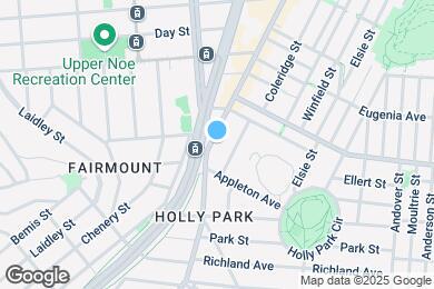 Map image of the property - 3565 Mission St