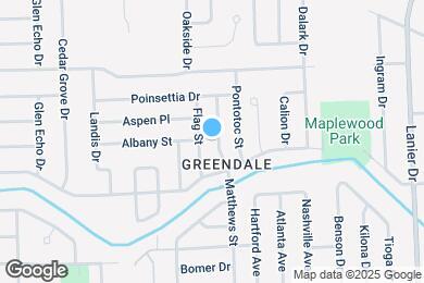 Map image of the property - 6173 Matthews St