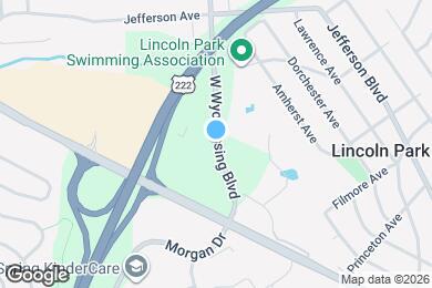 Map image of the property - 1334 W Wyomissing Blvd