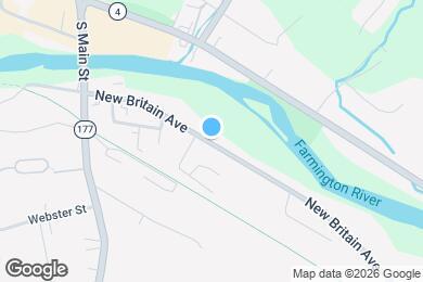 Map image of the property - 121 New Britain Ave