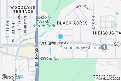 Map image of the property - 3116 W University Ave