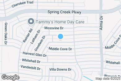 Map image of the property - 1113 Overdowns Dr