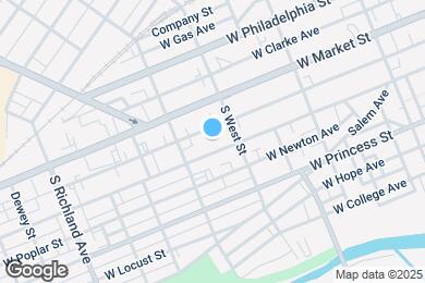 Map image of the property - 615 W King St