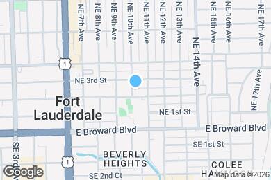 Map image of the property - 204 NE 10th Ave