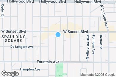 Map image of the property - 1444 N Vista St