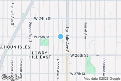 Map image of the property - 2509 Aldrich Ave S