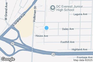 Map image of the property - 1405 Daley Ave