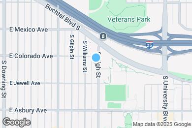 Map image of the property - 1825 S High St