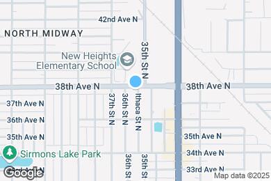 Map image of the property - 3532 38th Ave N
