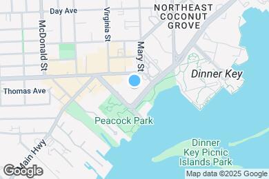 Map image of the property - 2951 S Bayshore Dr