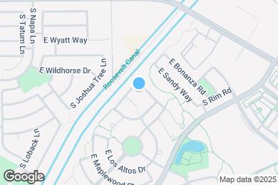 Map image of the property - 4093 E Woodside Way