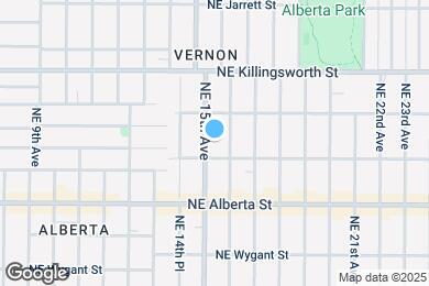 Map image of the property - 5226 NE 15th Ave