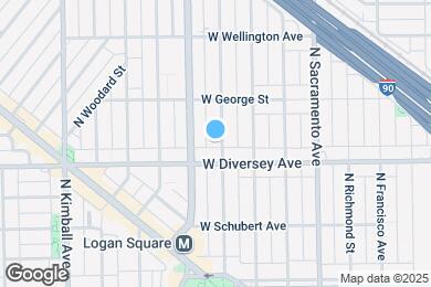 Map image of the property - 2816 N Troy St