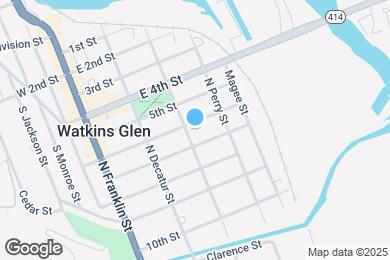 Map image of the property - 602 N Porter St