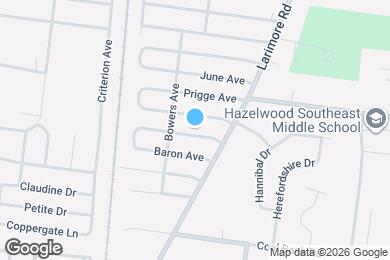 Map image of the property - 1127 Congress Ave