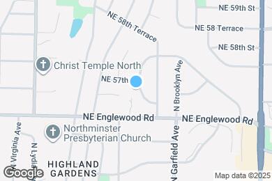 Map image of the property - 5612 N Euclid Ave