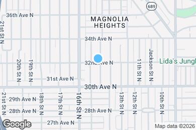 Map image of the property - 1400 32nd Ave N