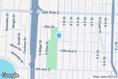 Map image of the property - 830 S A St