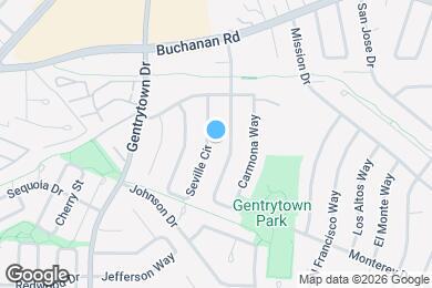 Map image of the property - 2823 Seville Cir
