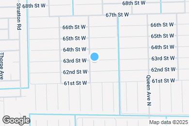 Map image of the property - 3417 63rd St W