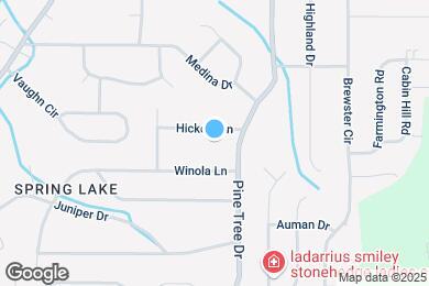 Map image of the property - 1437 Hickory Ln