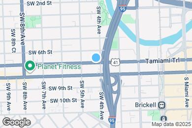 Map image of the property - 420 SW 7th St