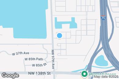 Map image of the property - 3570 W 88th Ter