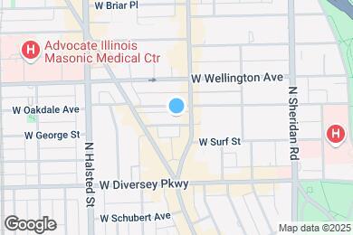 Map image of the property - 614 W Surf St