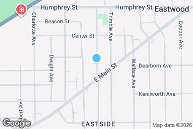 Map image of the property - 805 Hazard Ave