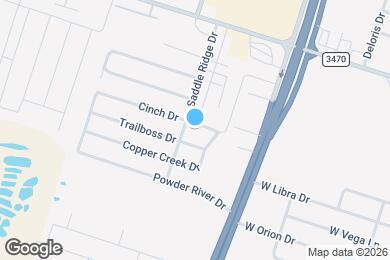 Map image of the property - 1204 Cinch Dr