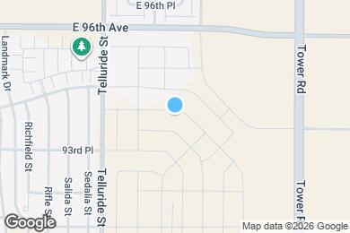 Map image of the property - 17962 E 94th Pl