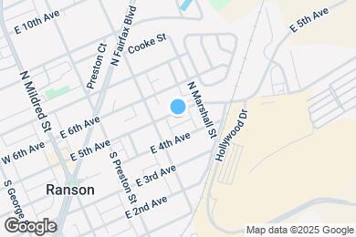 Map image of the property - 312 E 5th Ave