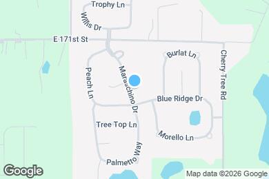 Map image of the property - 16938 Maraschino Dr