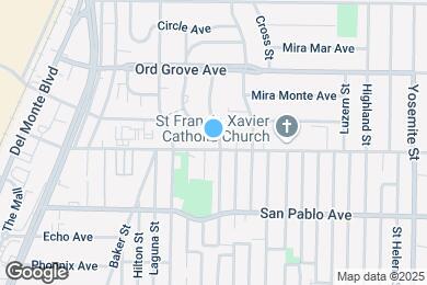 Map image of the property - 1365 La Salle Ave