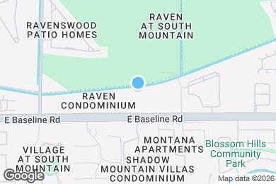 Map image of the property - 3434 E Baseline Rd