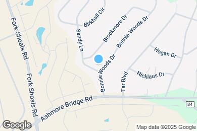 Map image of the property - 101 Bonnie Woods Dr