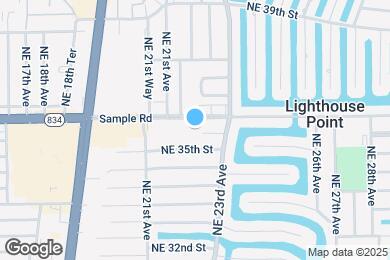 Map image of the property - 2211 NE 35th Ct