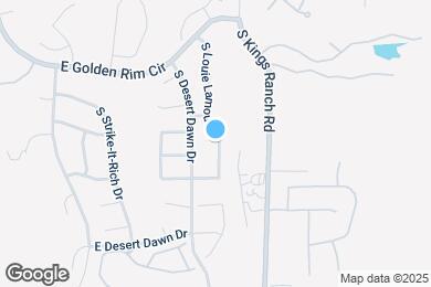 Map image of the property - 4654 S Louie Lamour Dr