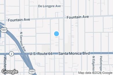 Map image of the property - 1177 N Ardmore Ave