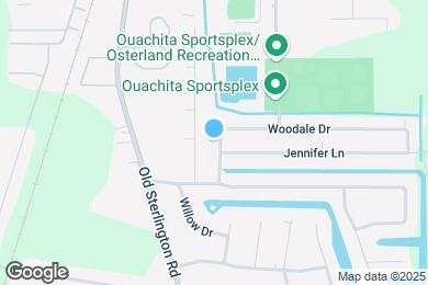Map image of the property - 203 Woodale Dr
