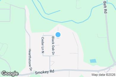 Map image of the property - 67 Red Oak Dr