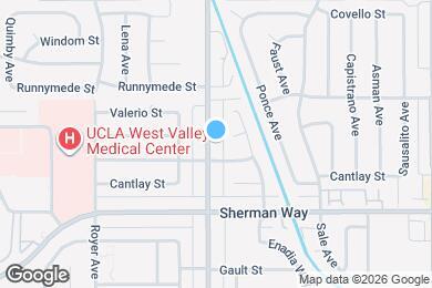 Map image of the property - 7314 Fallbrook Ave