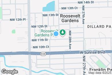 Map image of the property - 2911 NW 11th St