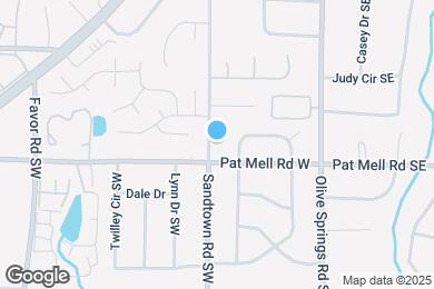 Map image of the property - 2077 Sandtown Rd SW