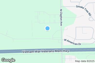 Map image of the property - 2530 West American Dr